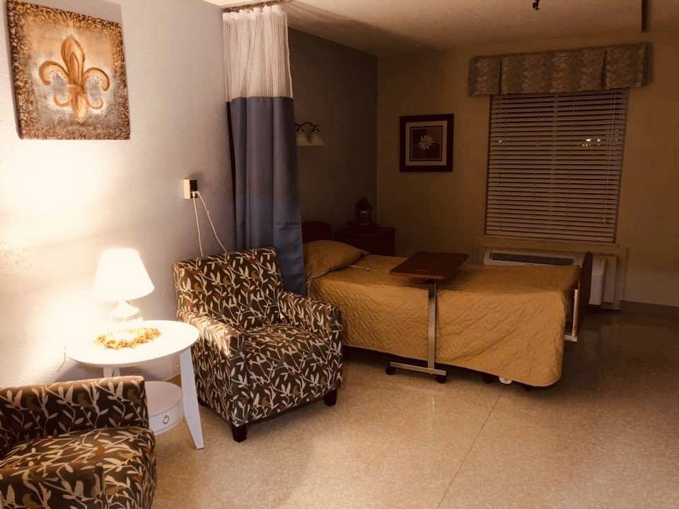 An interior shot of living space at the Greenville Nursing and Rehabilitation Center from the Greenville Gallery.