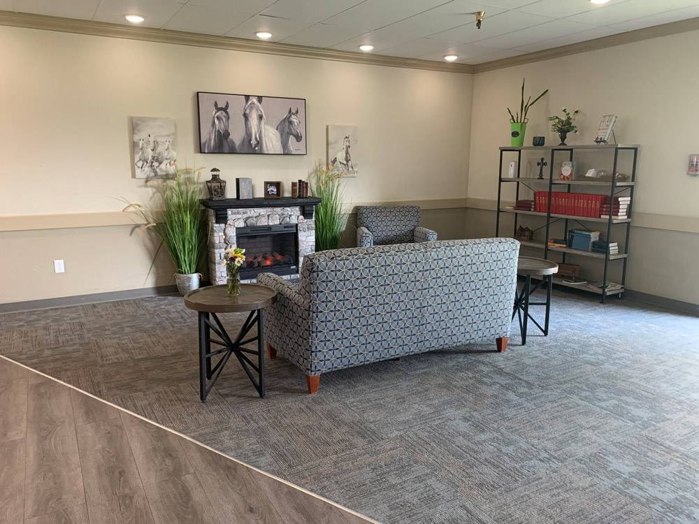 An interior shot of the Greenville Nursing and Rehabilitation Center from the Greenville Gallery.